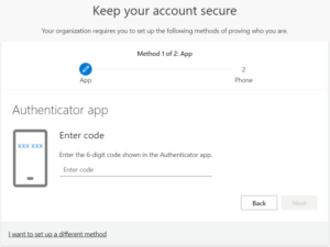 A screenshot showing the push notification on a mobile device or the prompt on the PC asking the user to "Approve" the test notification